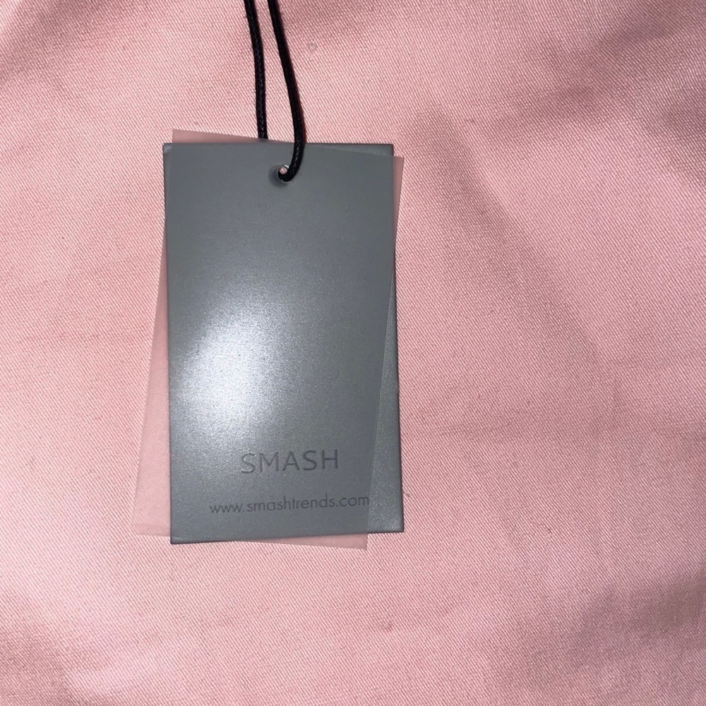 New Mens Smash Chino Shorts Pink flat front Se 36 - Picture 4 of 8